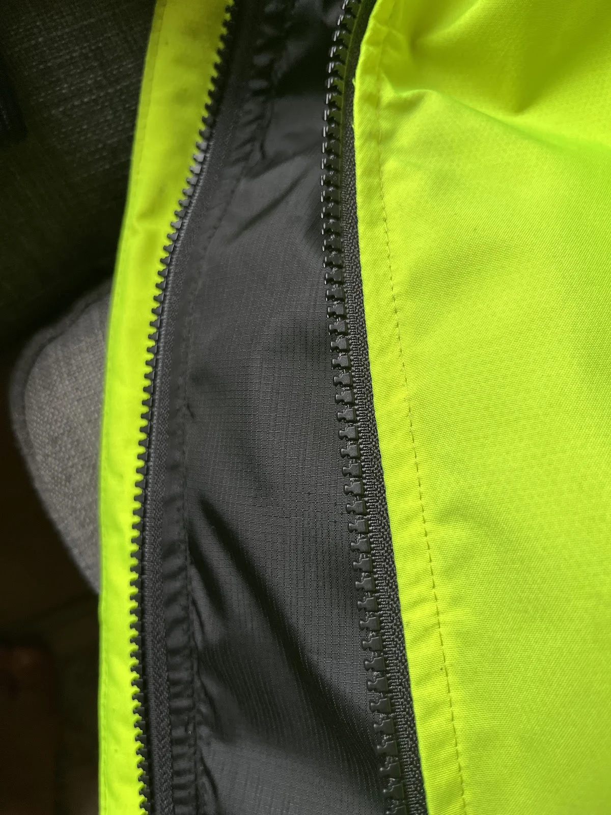 Alteration work in progress on a dress at Granville Professional Alterations